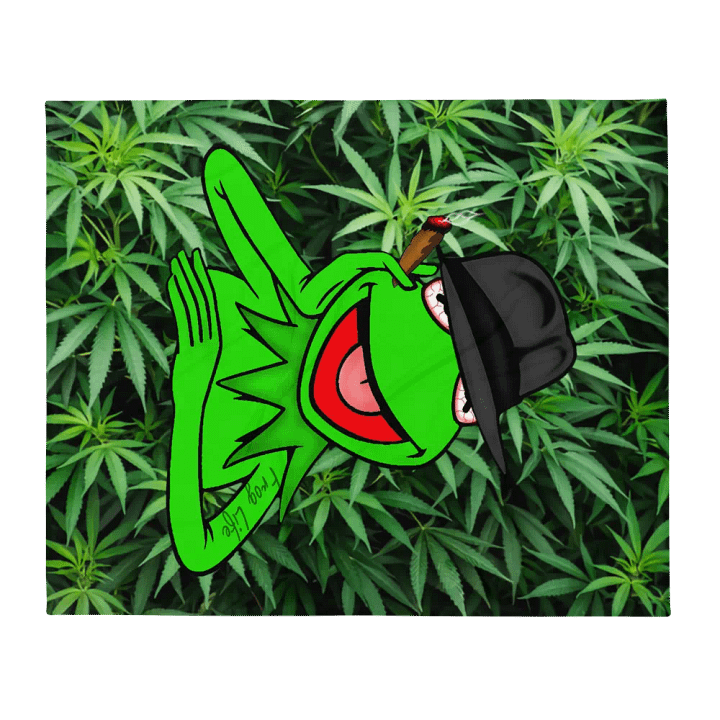 Ganja Gang Throw Blanket product image (2)