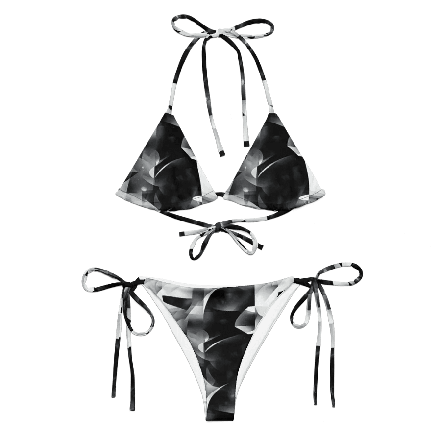 Magic Charcoal String Bikini Set product image (2)