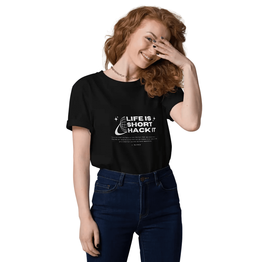LIFE IS SHORT. HACK IT! - 100% cotton product image (10)