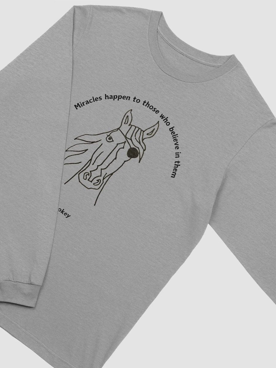 Miracles Happen Smokey Long Sleeve Tee product image (3)