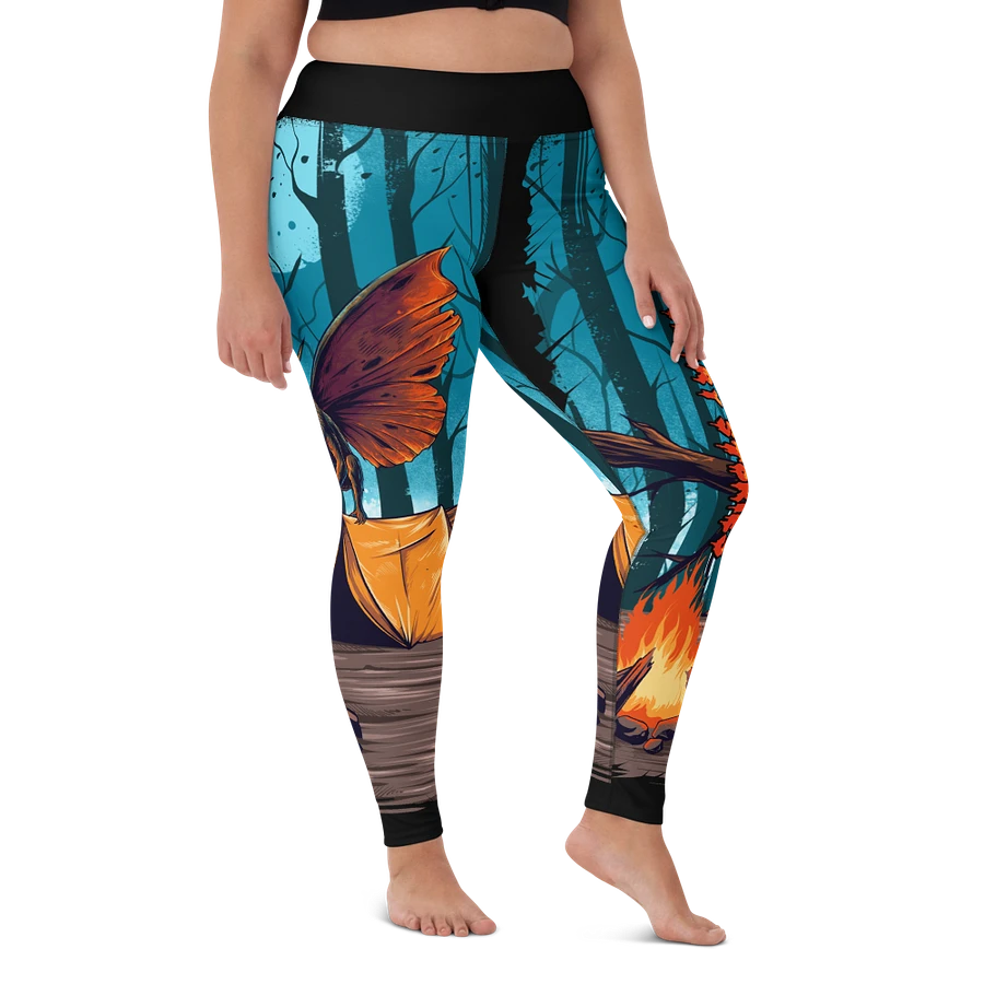 Eerie MothMan Forest Yoga Leggings product image (22)