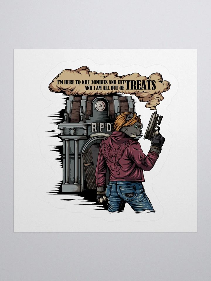 Resident Evilll Gobbi V2 Non Holo Sticker! product image (2)