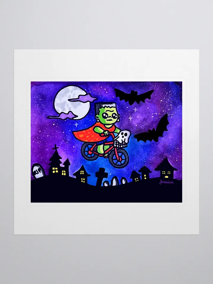 Moonlight Ride Sticker product image (2)