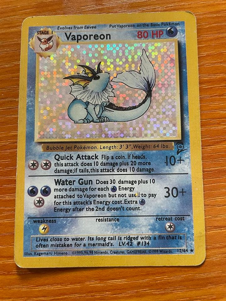 Vaporeon (JU 12) product image (1)