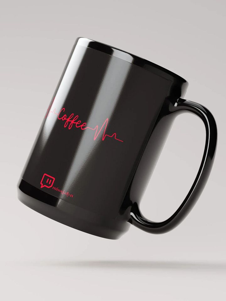 Coffee Heartbeat Coffee Mug w/ logo product image (2)