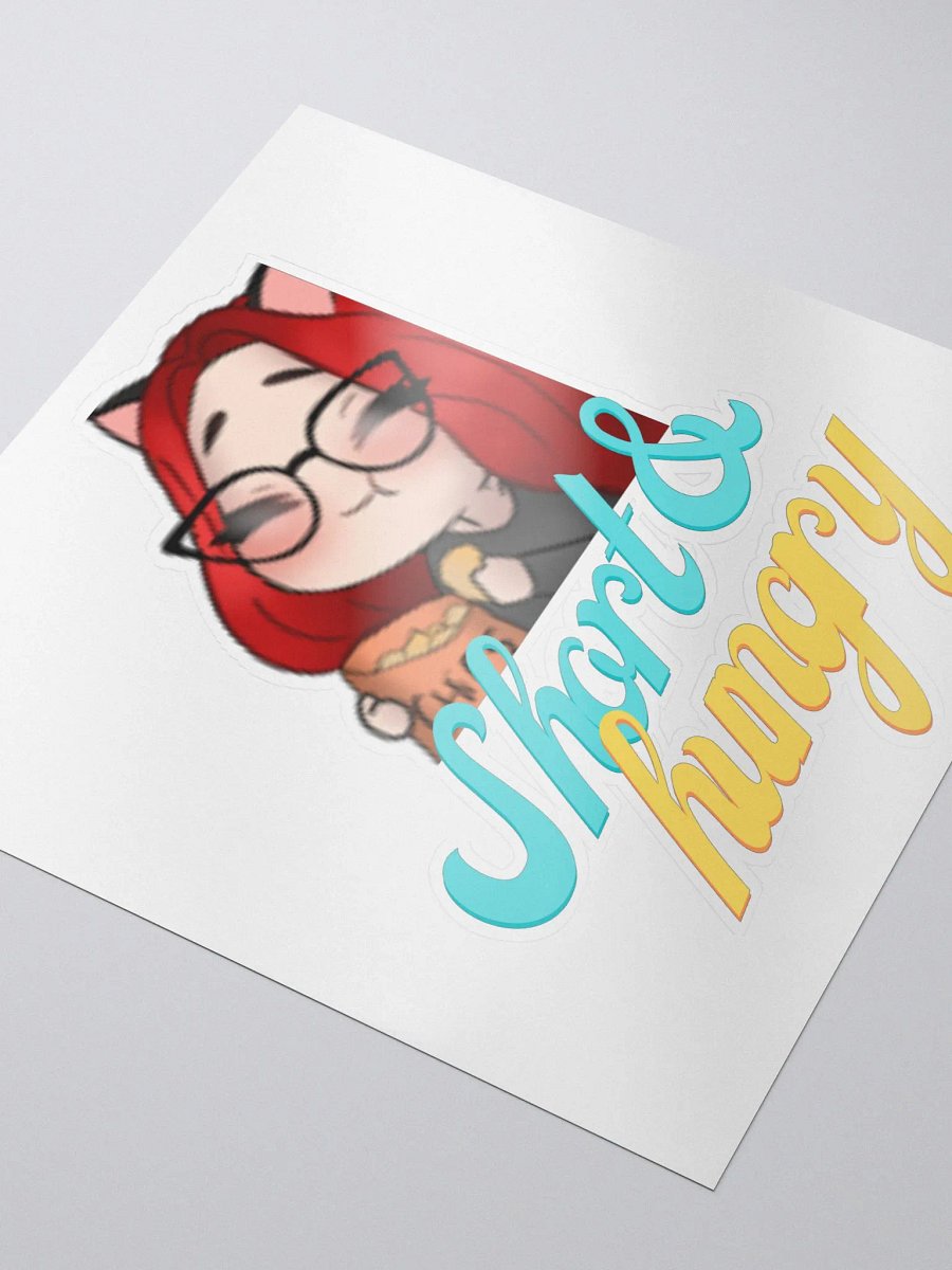 Short and Hungry Sticker product image (3)