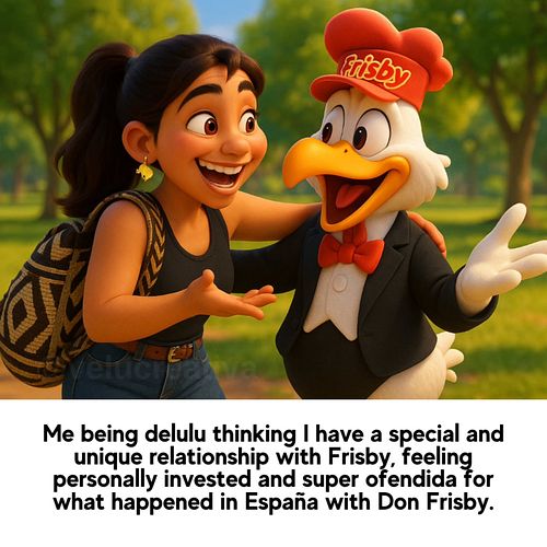 Creo que asi estamos muchos Colombianos con @frisbylohace 

Translation of the comic:

Frisby:
Well, I already filed the laws...