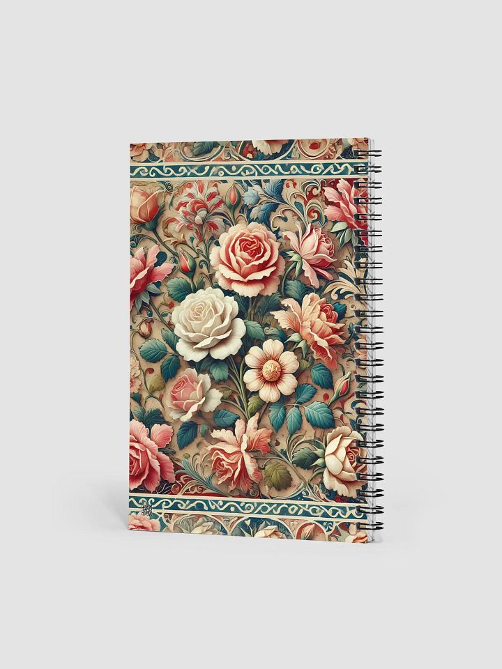 Royal Floral Spiral Notebook product image (2)