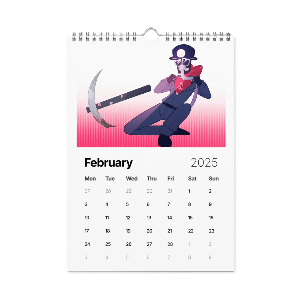 PIN-UP SLASHER HORROR CALENDAR product image (11)