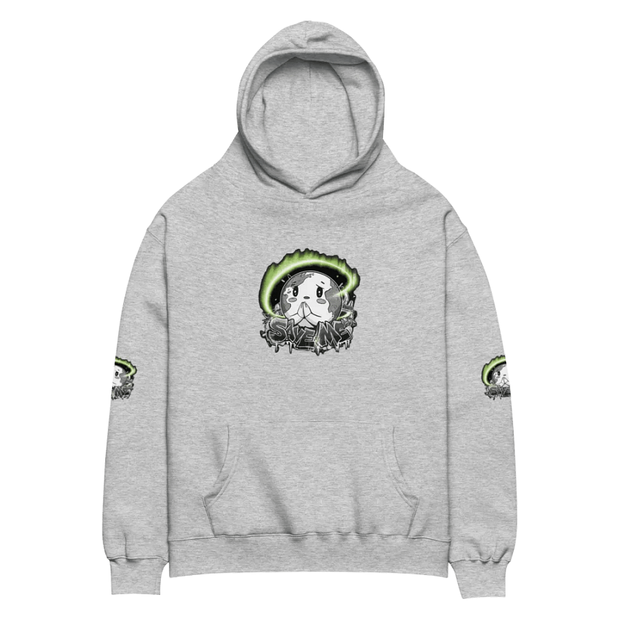 Save Me Unisex Premium Oversized Hoodie | Bold Style for a Greener Future product image (6)