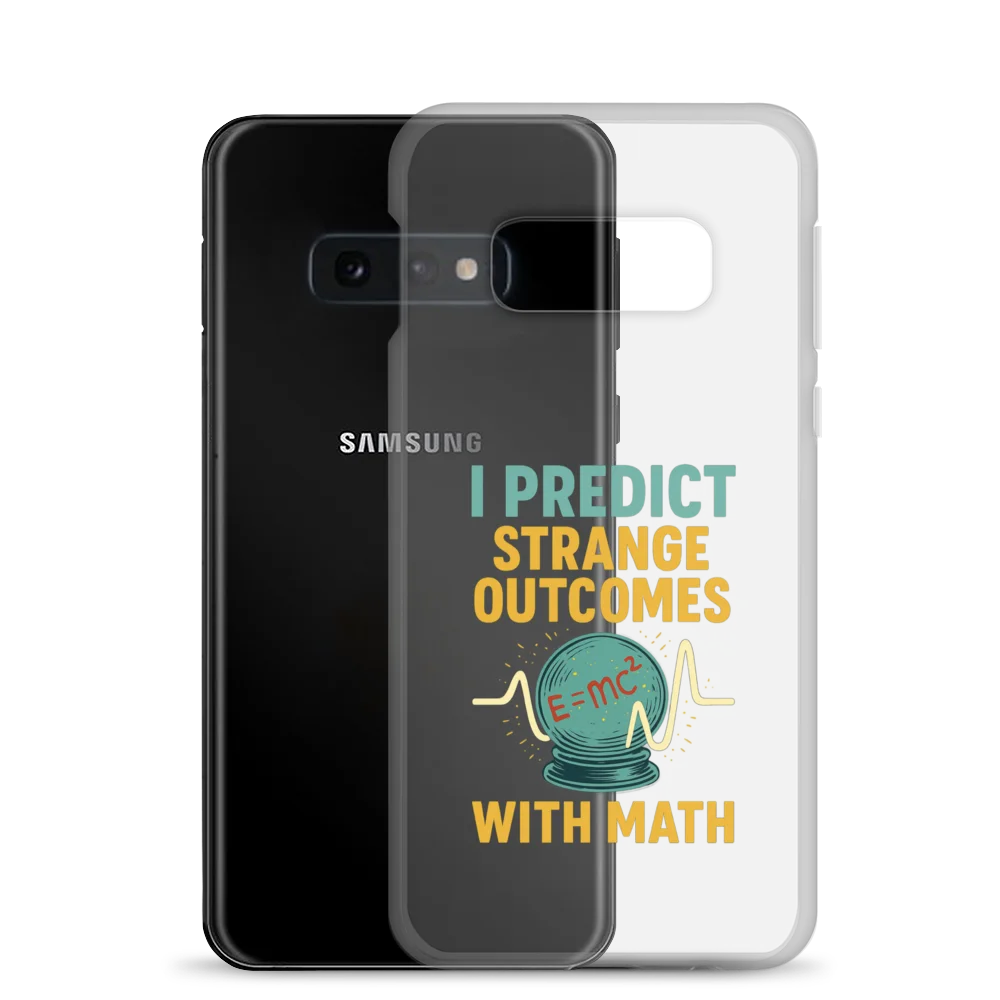E=mc² Crystal Ball Clear Samsung® Case product image (24)