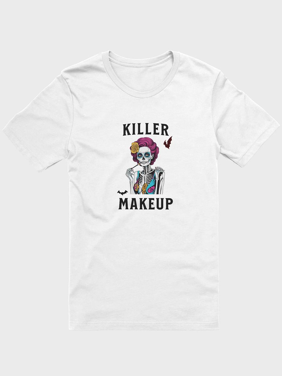 Vibrant Skeleton Floral T-Shirt product image (1)