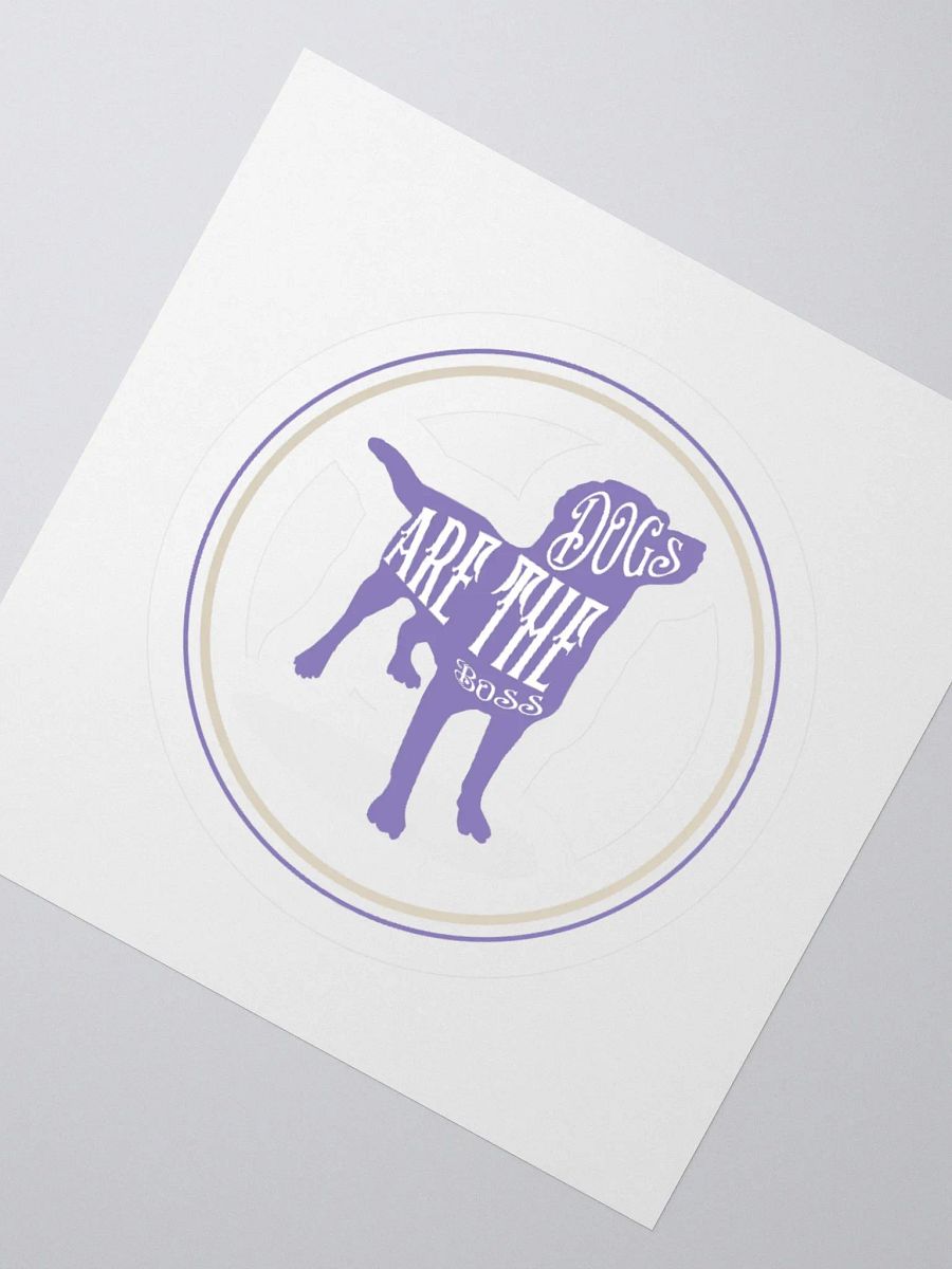 Boss Dogs Silhouette Stickers product image (6)