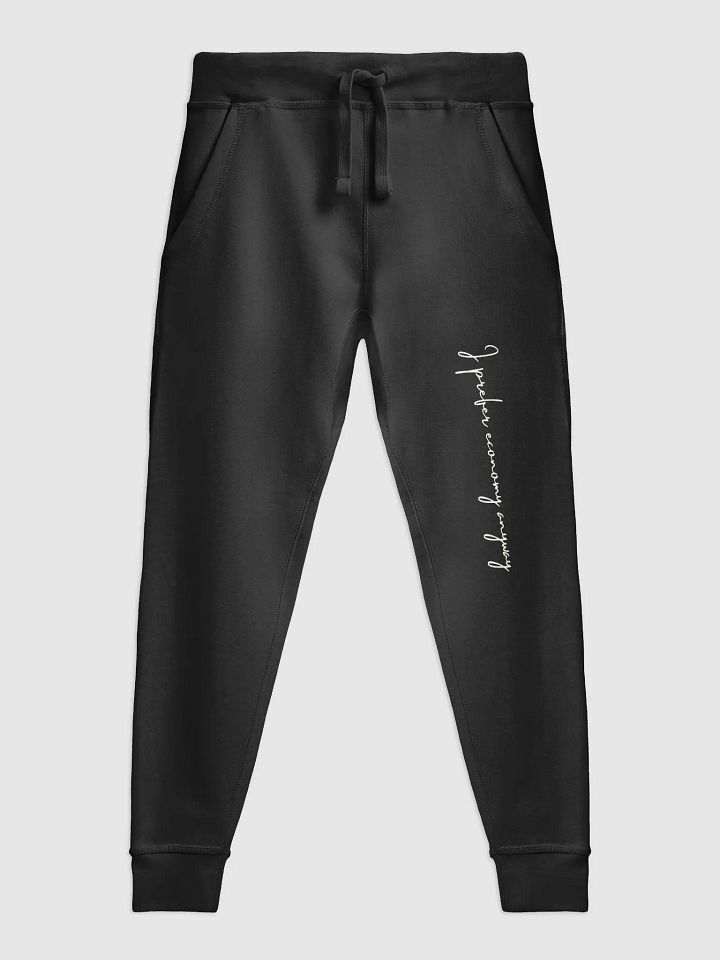 💤 First Class Ultimate Sleep Pants - 'I Prefer Economy Anyway' Design product image (1)