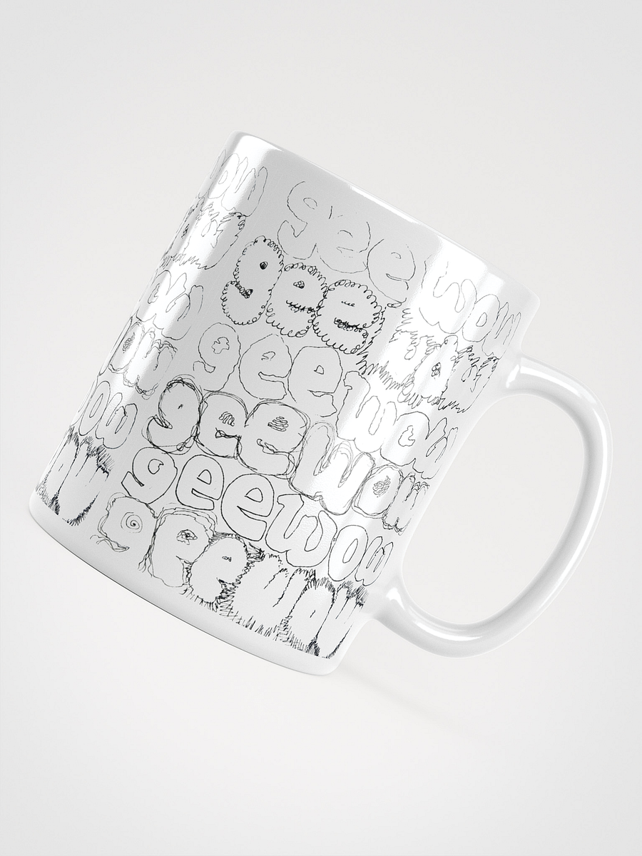 Gee Wow White Glossy Mug product image (12)