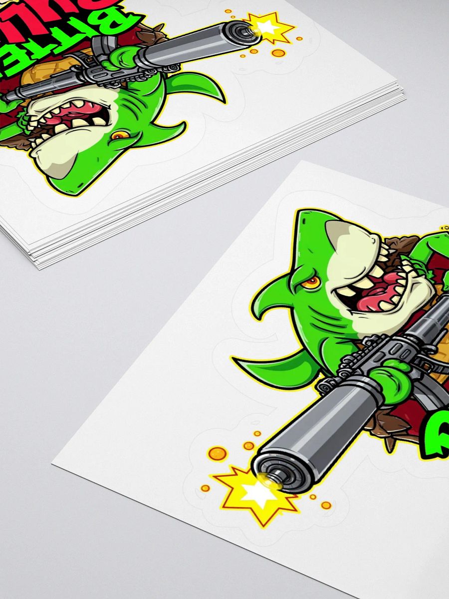 Bitten Bullet Mafia - Shark Sticker product image (11)