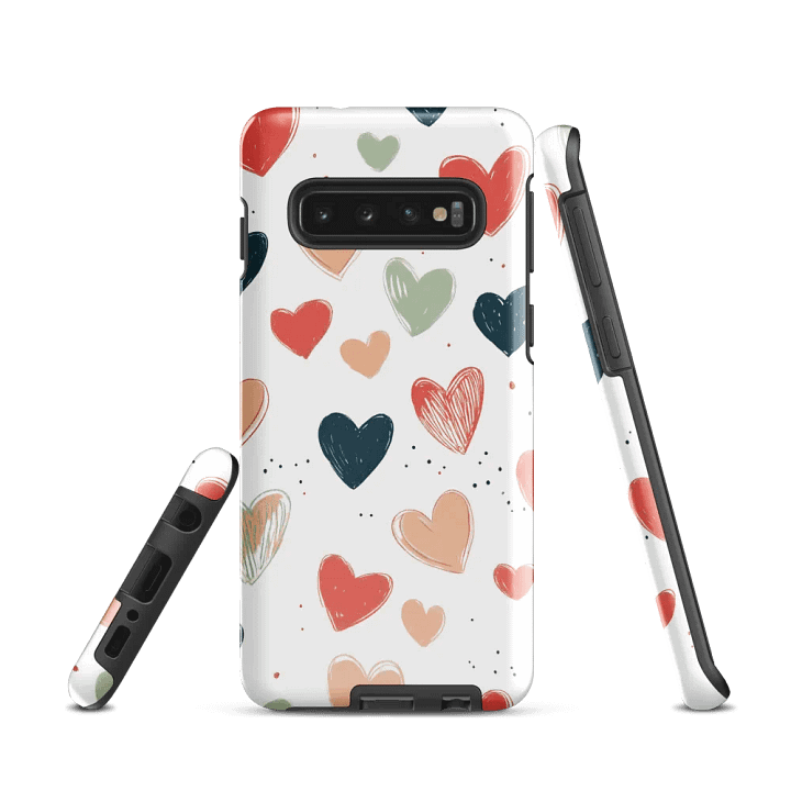 Heart Pattern Samsung® Tough Case product image (2)