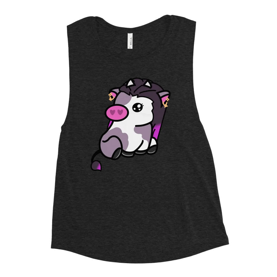 Reyna Cow (Front Only) Womens Tank Top product image (2)
