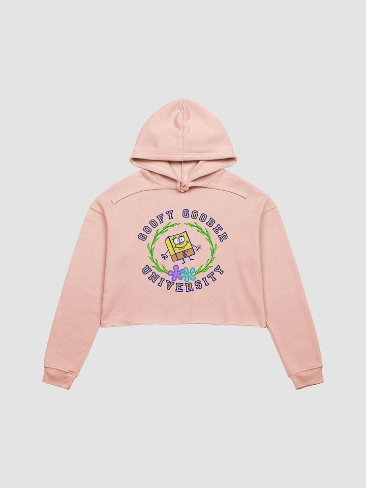Goofy Goober University Cropped Hoodie product image (1)