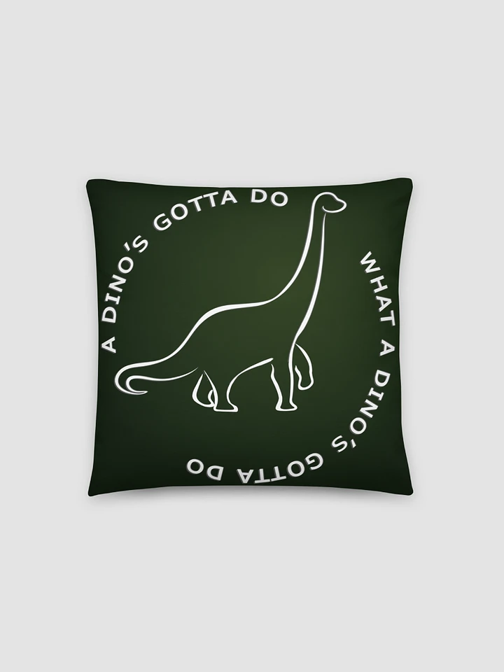 Dinos Gotta Do Pillow [Light] product image (1)