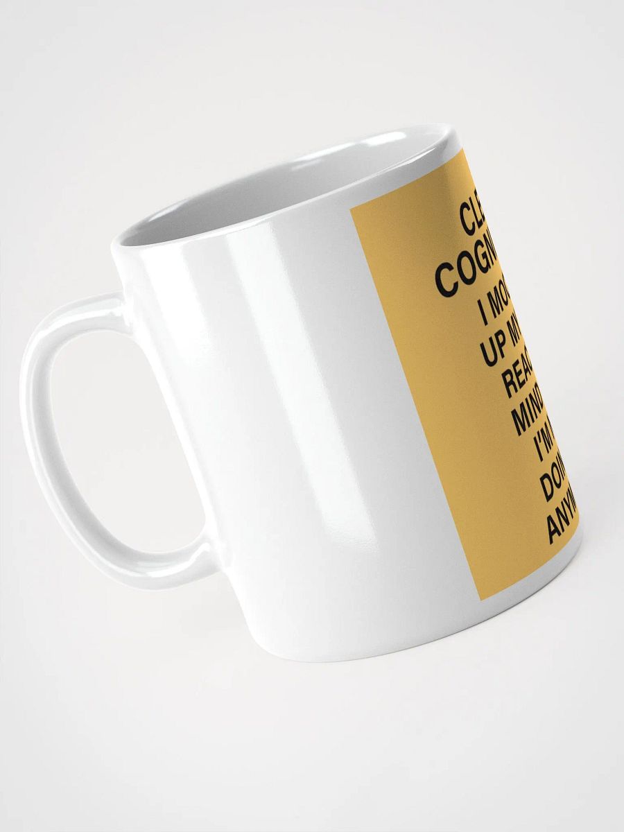 Clear Cognition Goldenrod Cup/Mug product image (3)