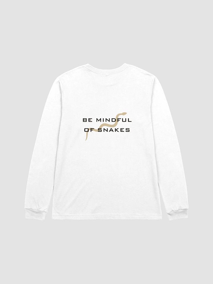 STSL 2 Sided White Long Sleeve Tee product image (2)