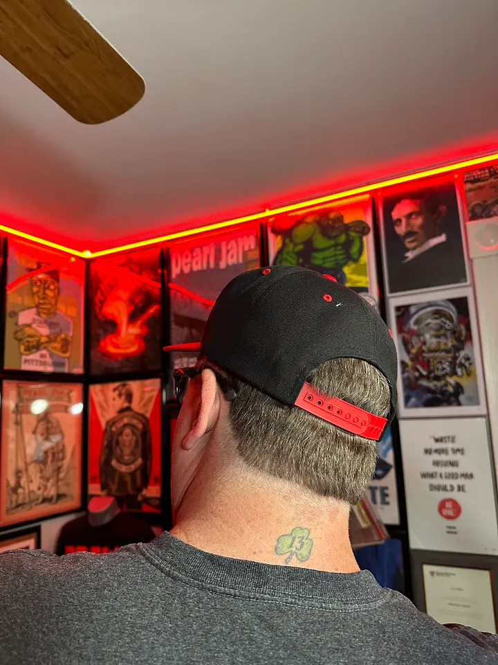Flat Bill Snap Back Hat (Multiple Color Options) product image (2)