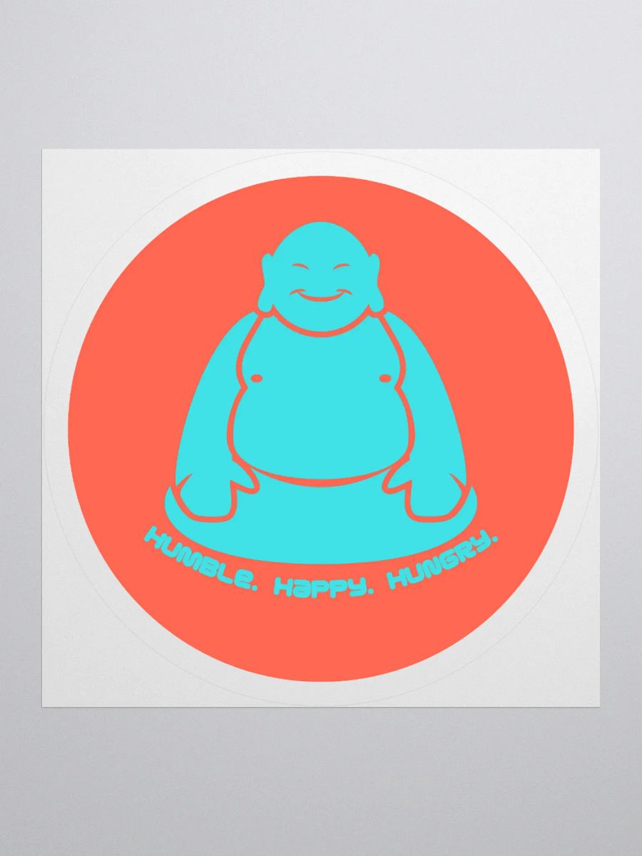 Humble Happy Hungry Vinyl Sticker product image (3)