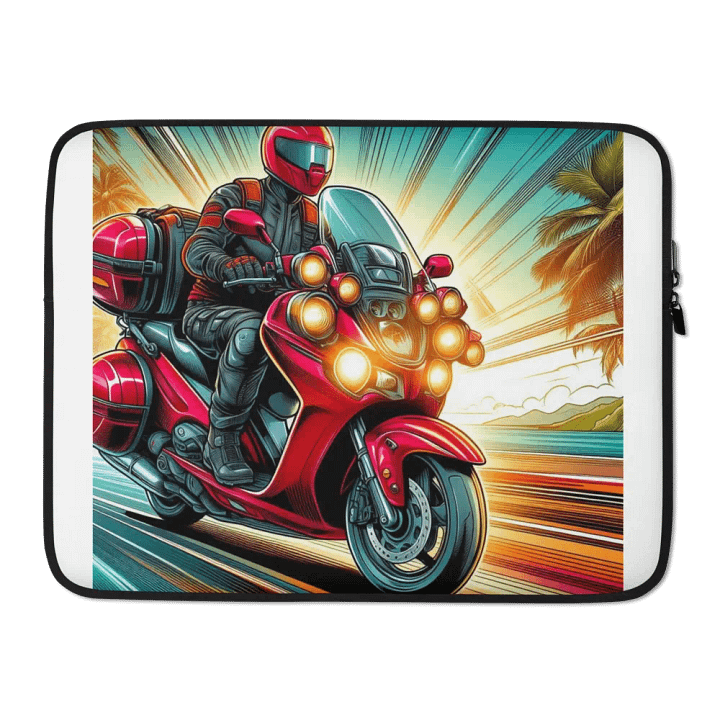 Sunset Rider Laptop Sleeve product image (2)