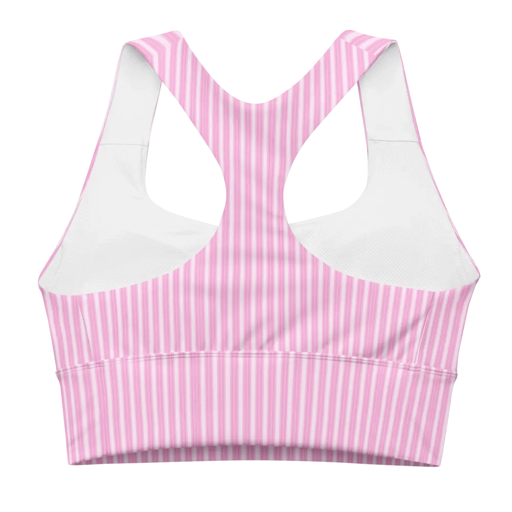 Stripes for days sports bra product image (2)