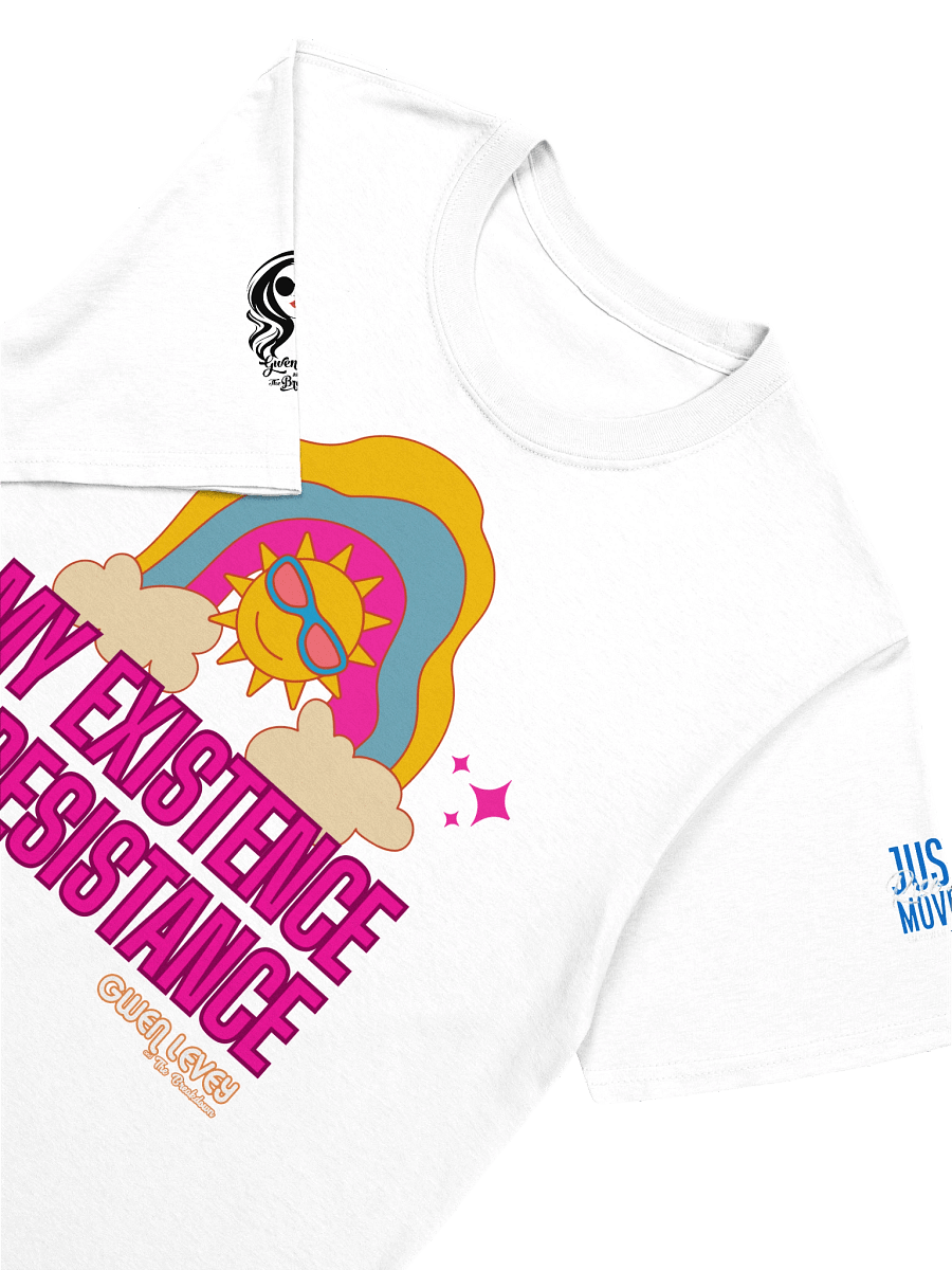 'My Existence is Resistance' Tee - WHITE product image (7)