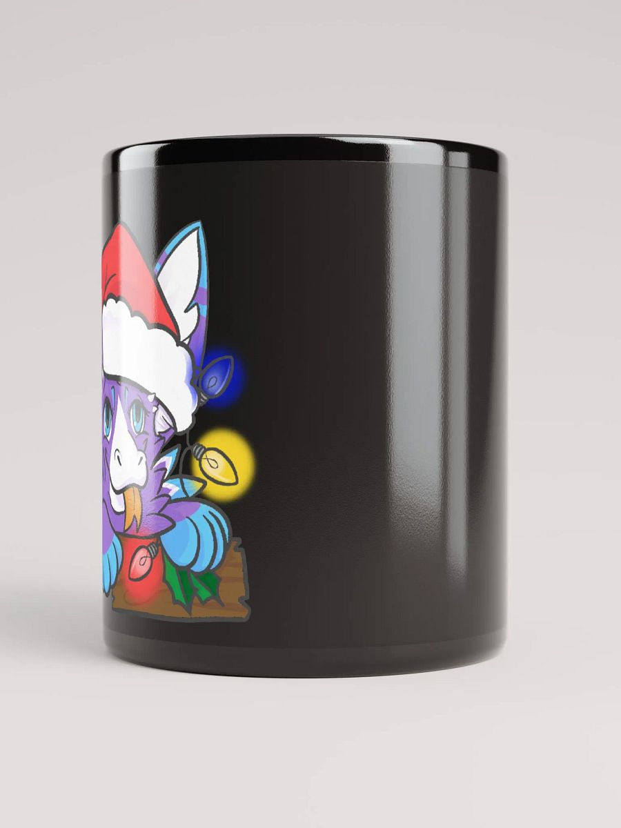 Lavender Christmas Black Mug product image (3)