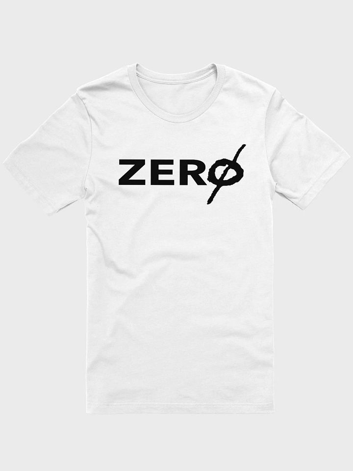 White Zero T-Shirt product image (1)