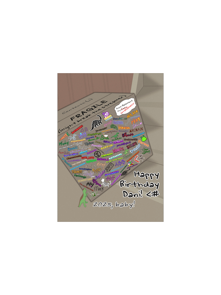 Nice and Normal Party 2025 Card product image (1)