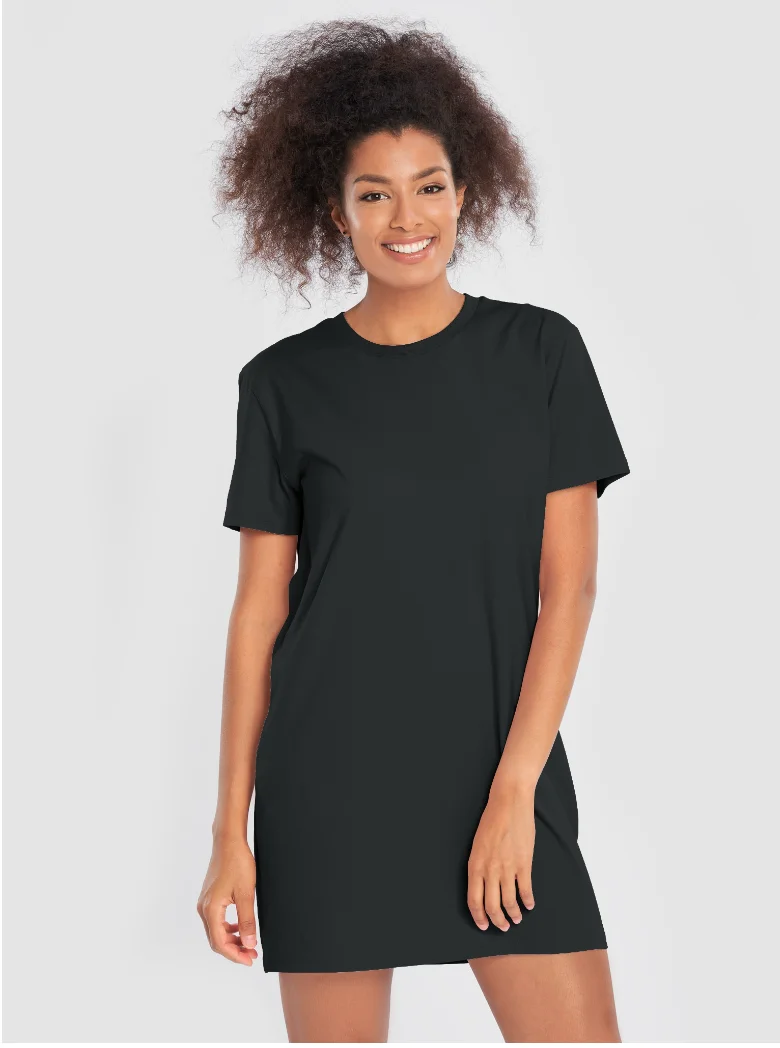 100% Organic Cotton ECO T-Shirt Dress (Heavyweight Fabric) product image (3)