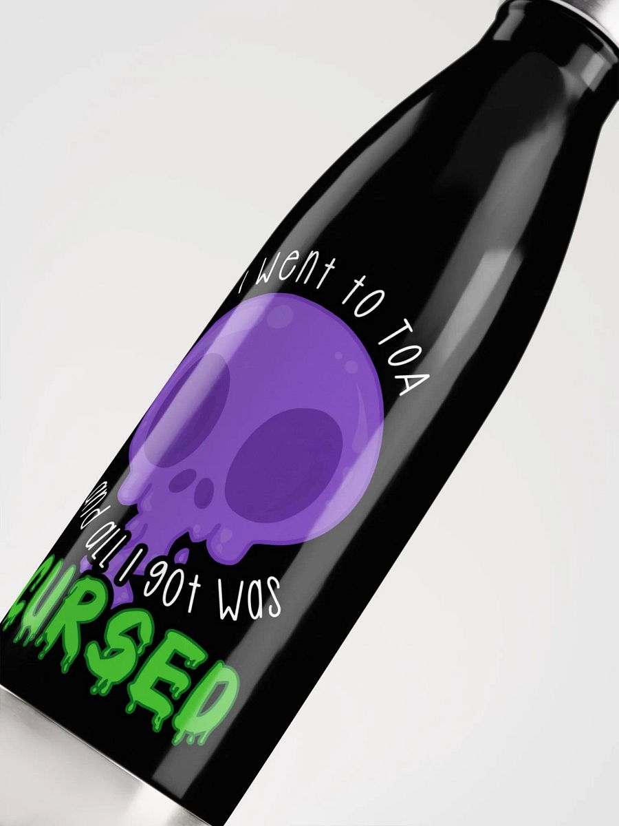 All I Got Was Cursed - Warlock - Water Bottle [Stainless Steel] product image (5)