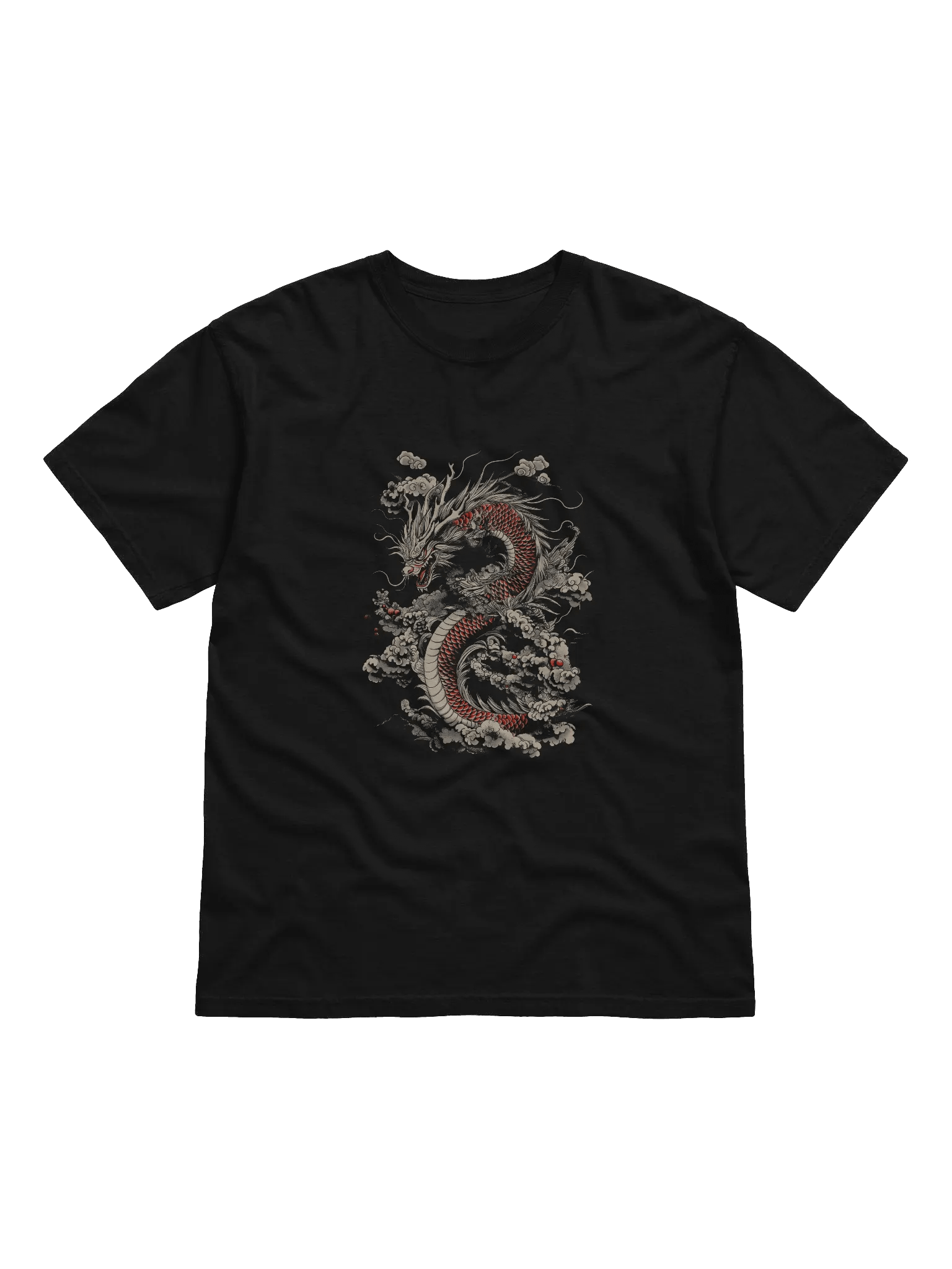 Dragon Art T-Shirt, Mythical Creature Graphic Tee product image (1)