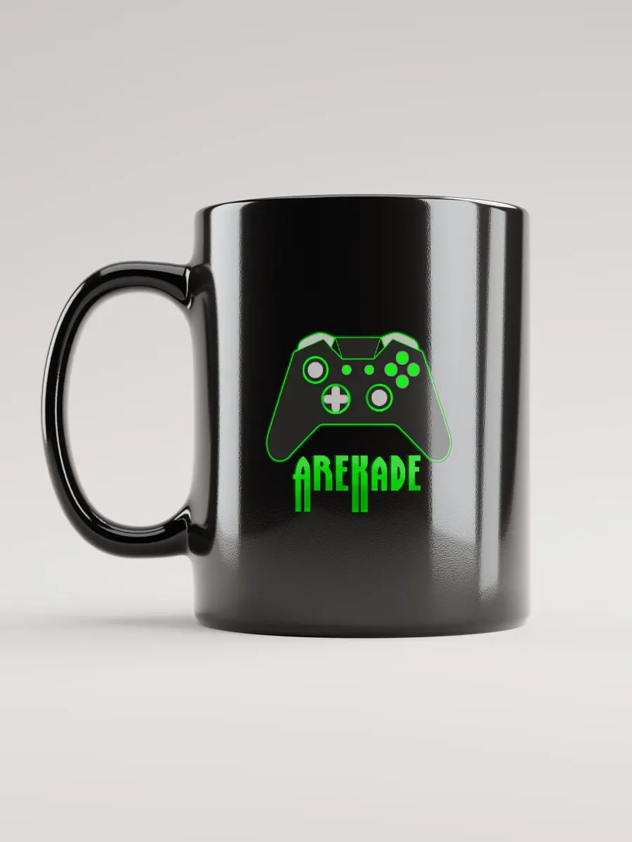 AreKade Logo Black Glossy Mug product image (12)