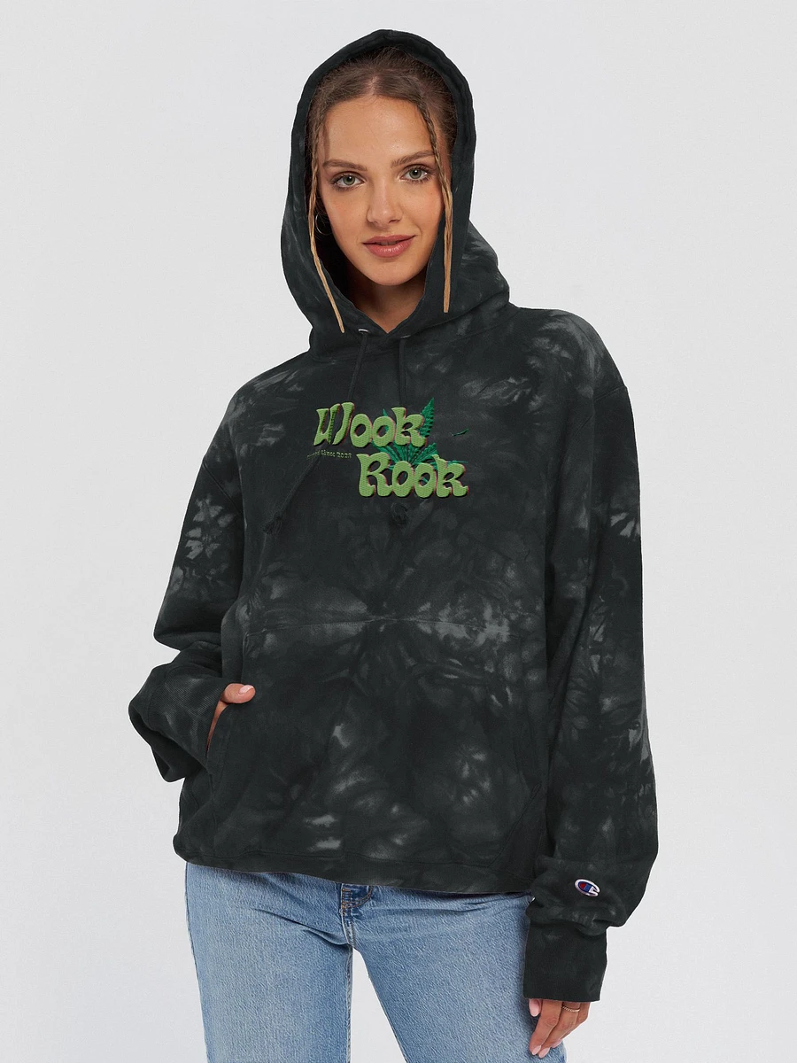 WookRook Embroidered hoodie - Simple Leaf Logo product image (15)