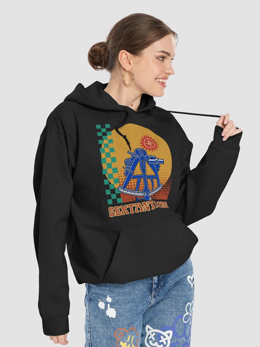 Sextantalizing - A Funny and Retro Nautical Maritime Hoodie About Sextants product image (68)
