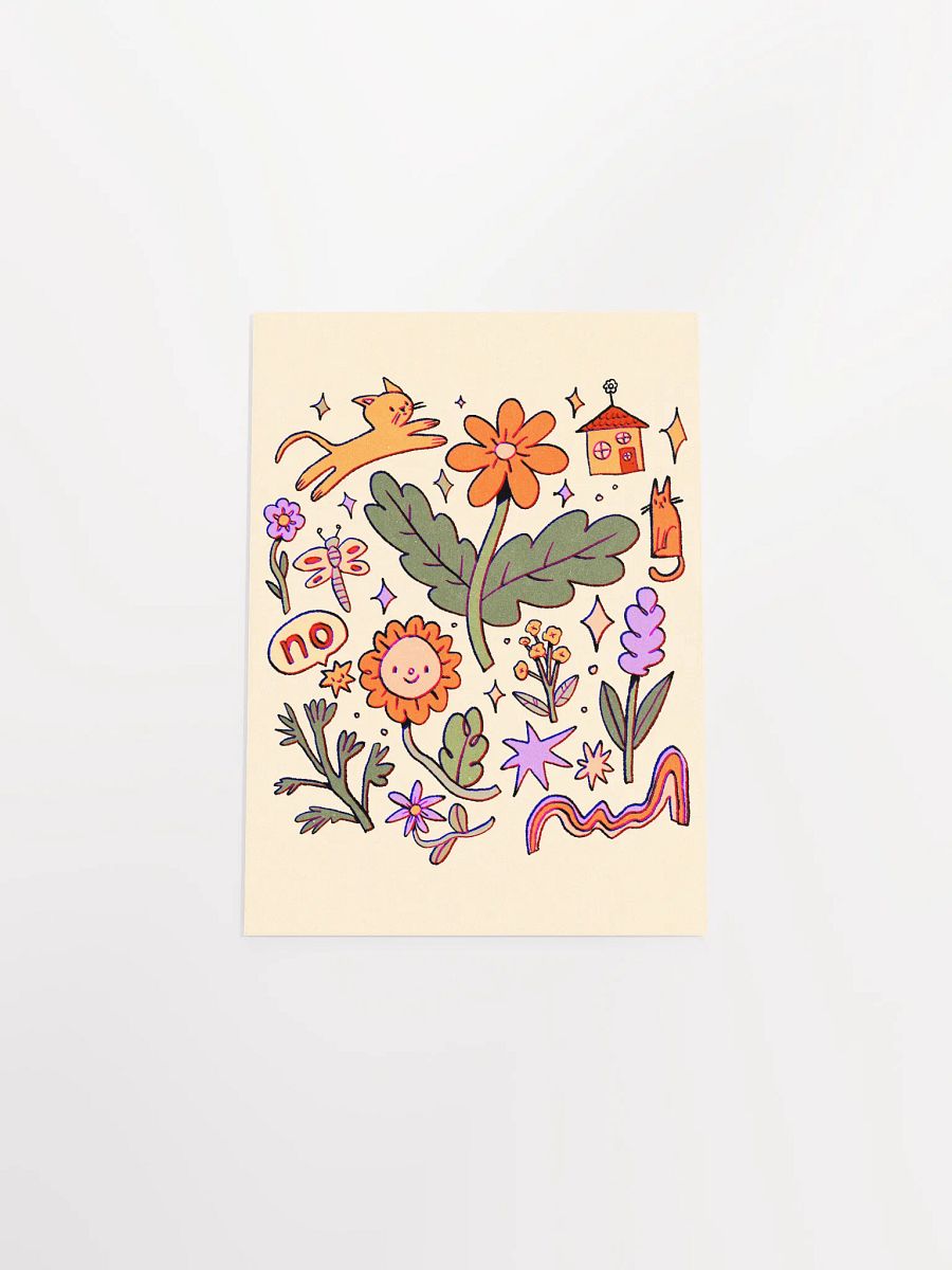 Happy Doodles Print product image (5)