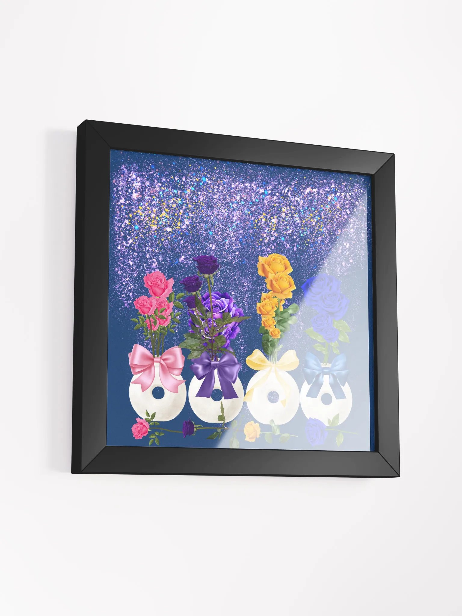 Floral Celebration Framed Poster product image (5)