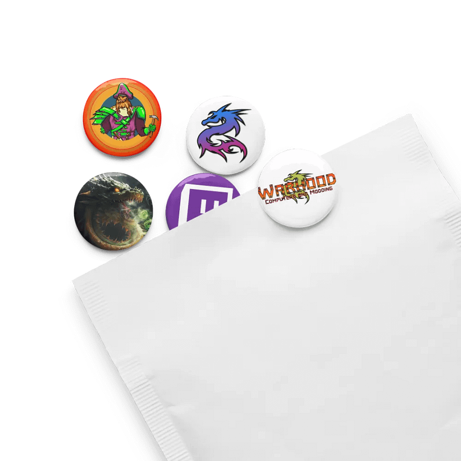 Wazzyl's Pin Button Set product image (13)