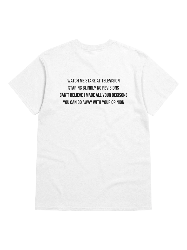 Television White T-Shirt product image (2)