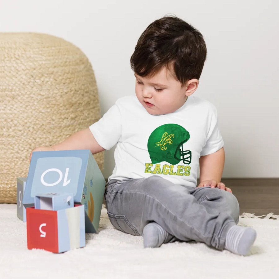 Toddler Boys Eagles Bulldogs Football T-Shirt (Homemade) product image (3)
