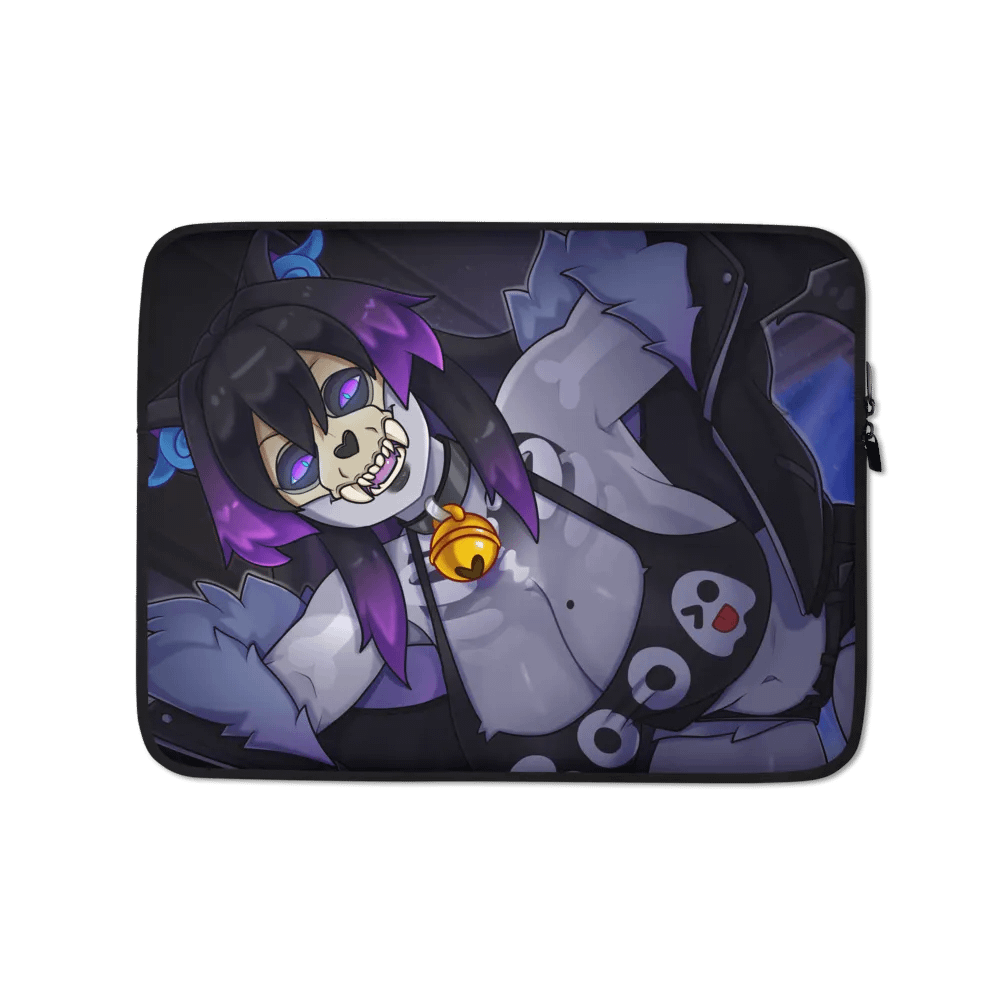 Spooky Cat Laptop Sleeve product image (1)