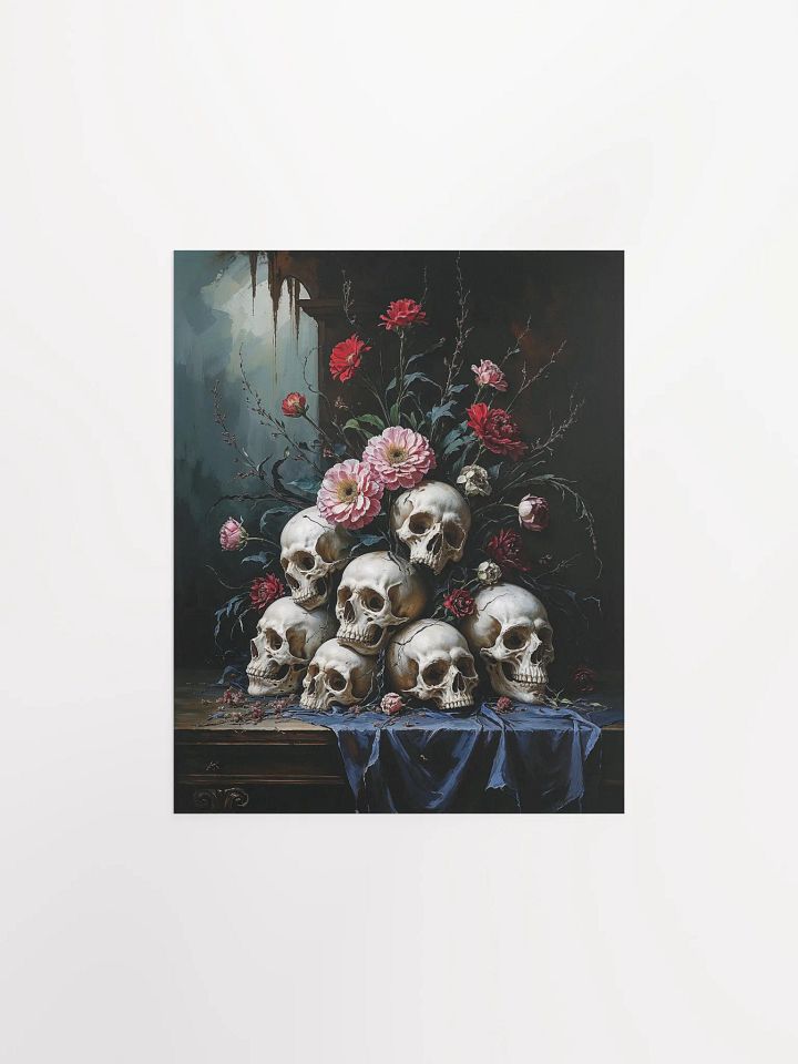 Skulls and Blooms Poster product image (2)