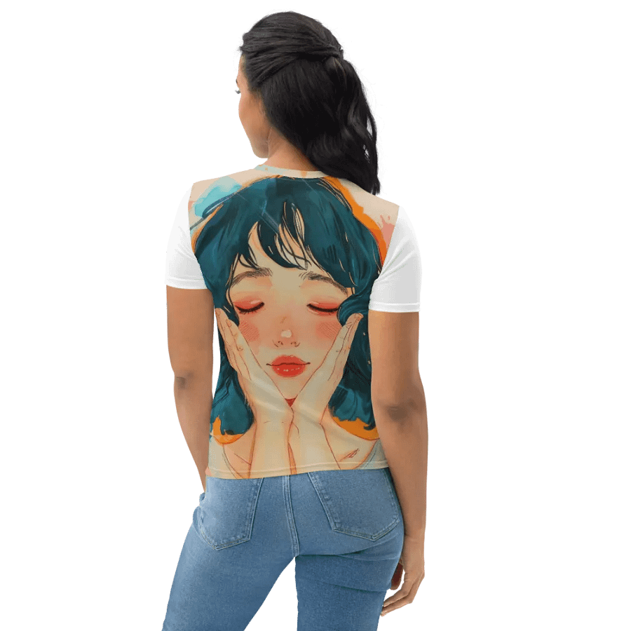 Dreamy Anime Watercolor Women's T-Shirt product image (7)