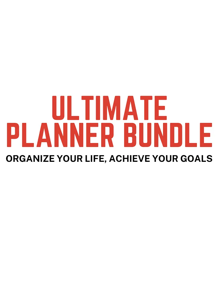 Ultimate Canva Planner Bundle - Fitness, Habit, Meal, Life & More! product image (1)