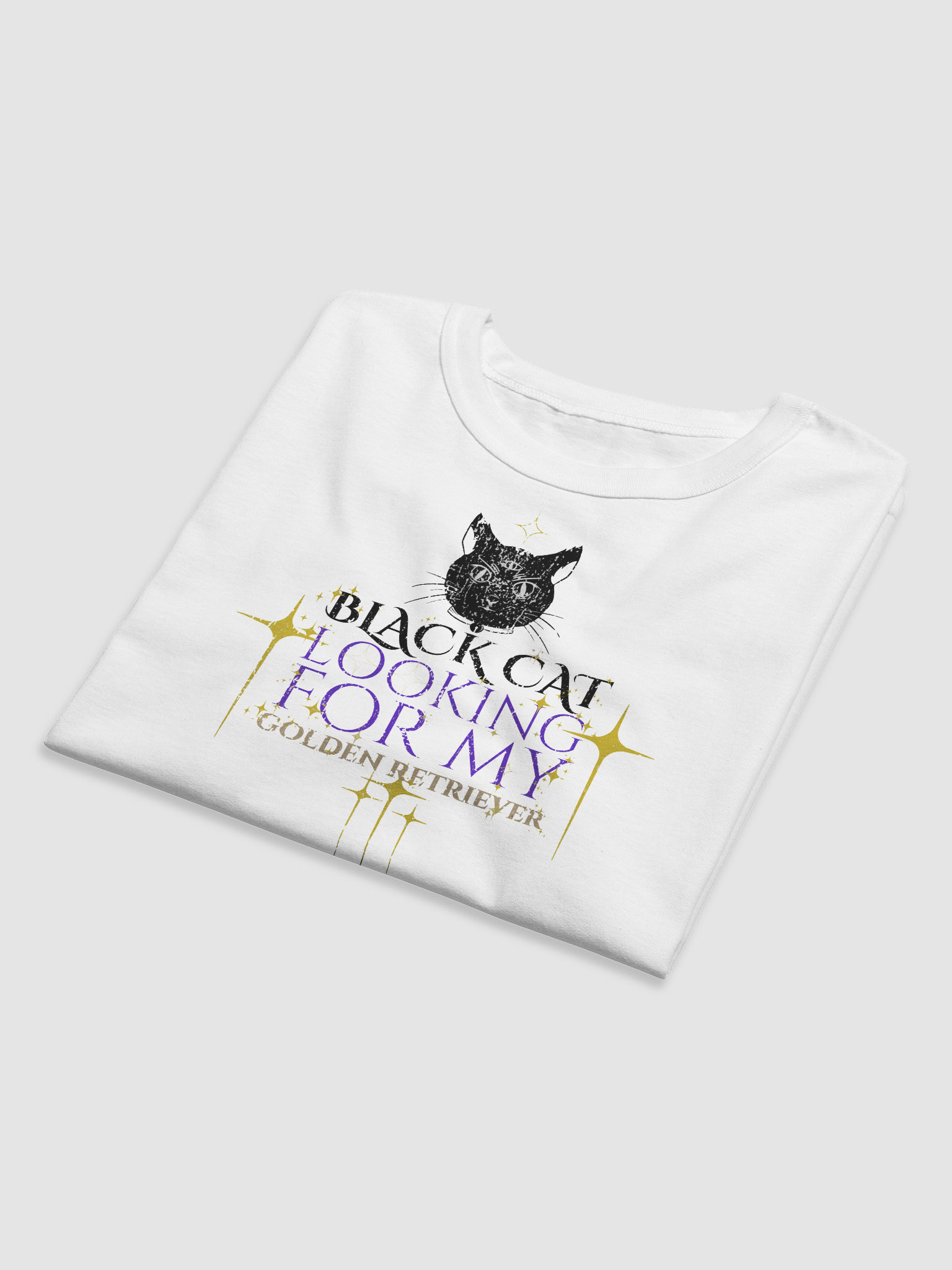 Black Cat Energy Champion T-Shirt product image (6)